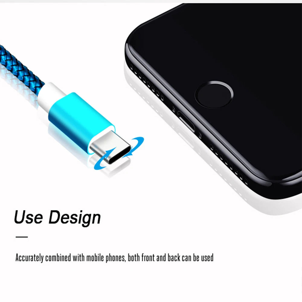 30 pcs USB Type C Cable Fast Charging USB C Cable for Samsung Galaxy S9 S8 Oneplus 6 Nylon Braided Data Sync Type-C Phone Cable 30 pcs USB Type C Cable Fast Charging USB C Cable for Samsung Galaxy S9 S8 Oneplus 6 Nylon Braided Data Sync Type-C Phone Cable
