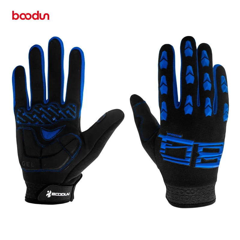 Boodun Full Finger Cycling Gloves 2017 mtb Road Bike Gloves Men Women