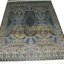 Шелковый персидский Коврик ковер ручной вязки ковры домашний декор гостиной Carpetgc117psilkyg28