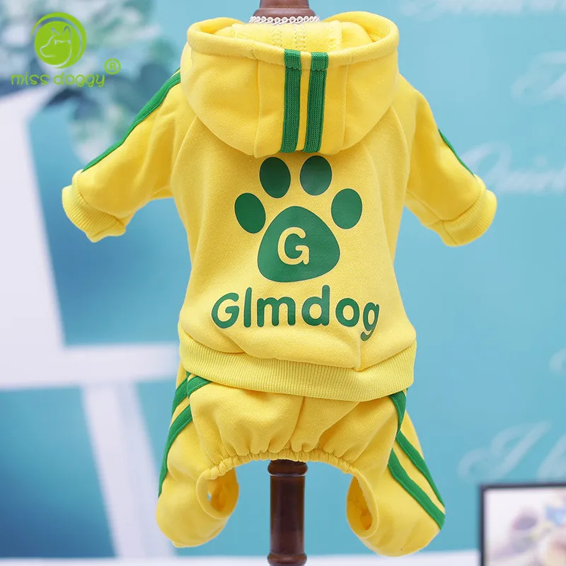 

New Dog Clothes Pet Costume Four Leg Jumpsuit Clothing for Dogs Size XS-2XL