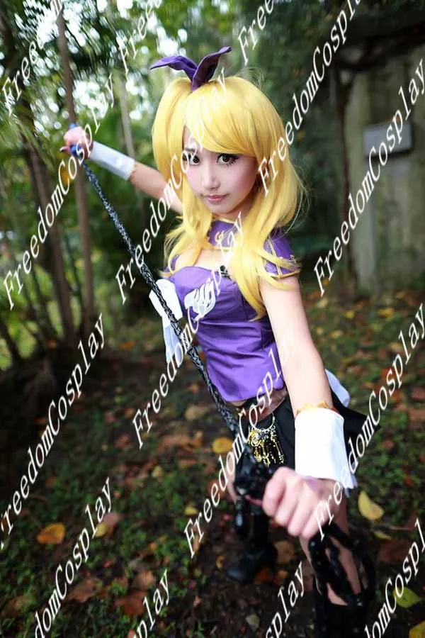 Fairy Tail Lucy Heartfilia Cosplay Costume - A Edition