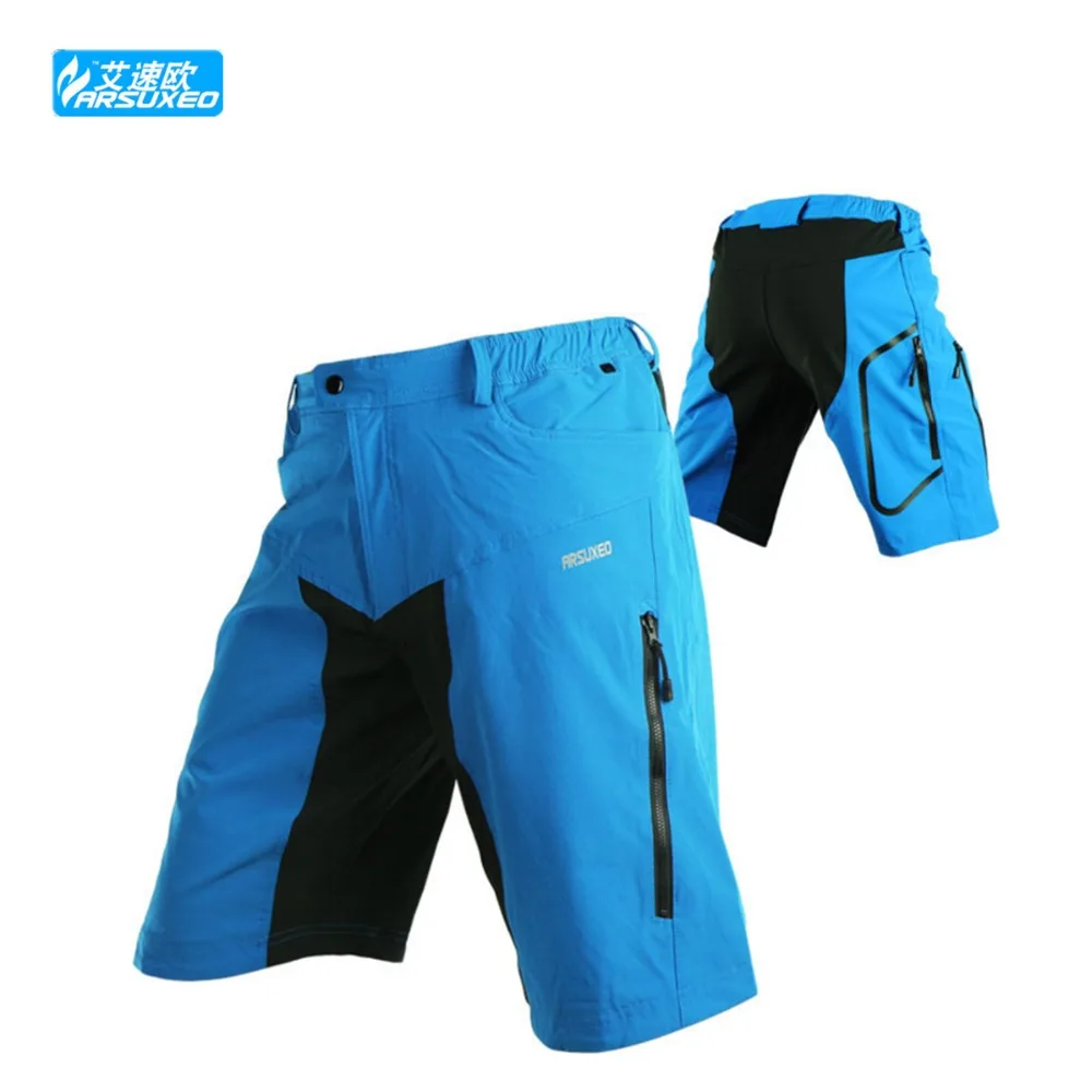 arsuxeo men's cycling mtb shorts review