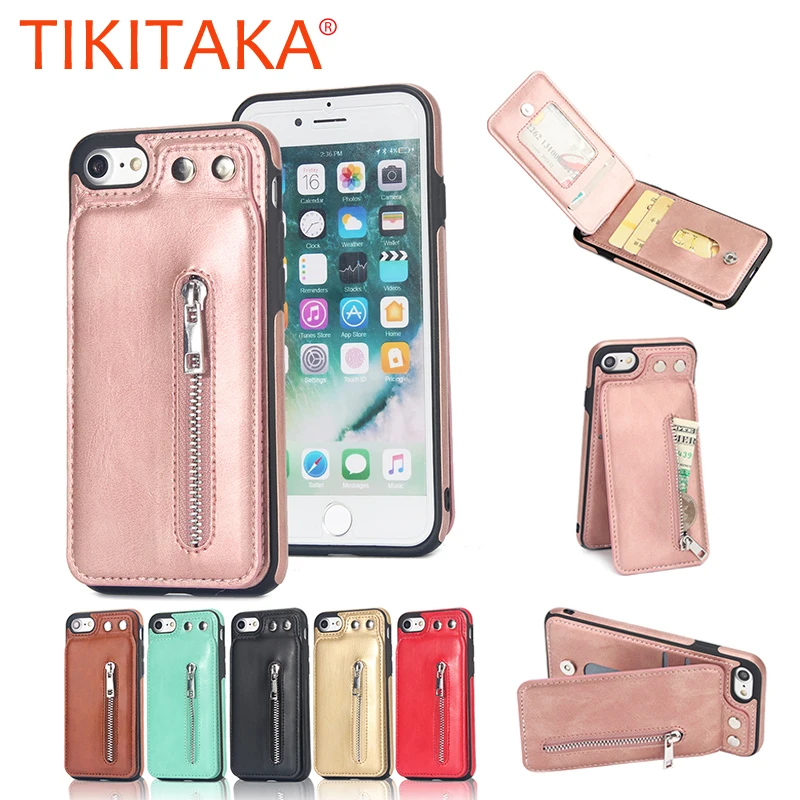 Кожаный чехол для iPhone X XS MAX 8 7 Plus кошелек на молнии чехлы для телефонов iPhone 6 S 6 Plus кольцо на сумку жесткая задняя панель из поликарбоната Кожаный чехол для iPhone X XS MAX 8 7 Plus кошелек на молнии чехлы для телефонов iPhone 6 S 6 Plus кольцо на сумку жесткая задняя панель из поликарбоната