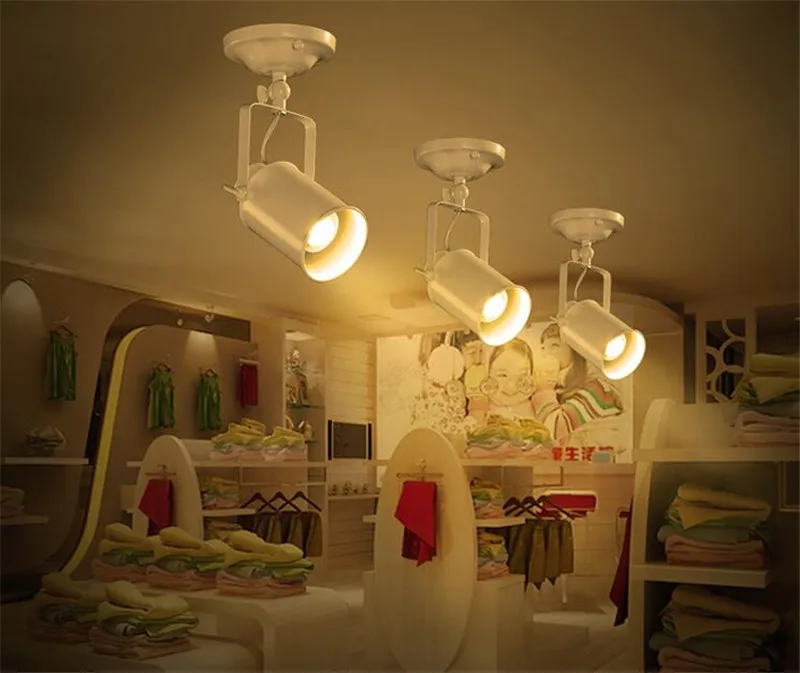 Потолочный светильник американский Ретро Кантри стиль лофт светодиодный светильник Промышленный винтажный Железный потолочный светильник для бара кафе Домашний Светильник ing