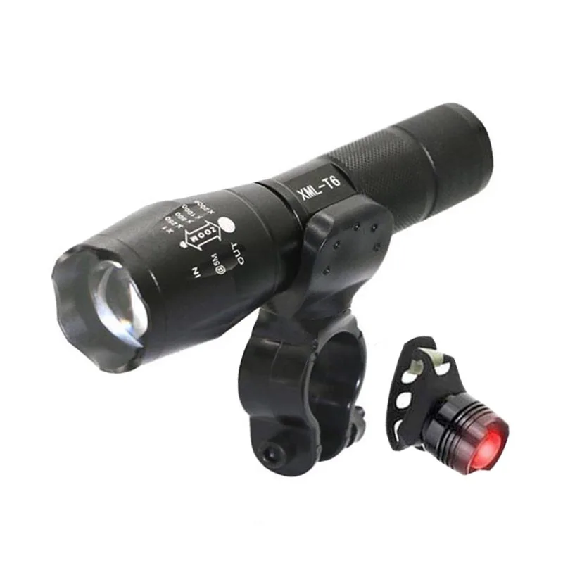 Top MINI E17 Flashlight Bike light Bicycle Torch XM-L T6 2000LM Zoomable LED light+Holder+3.7v 18650 Battery+Charger 3 Top MINI E17 Flashlight Bike light Bicycle Torch XM-L T6 2000LM Zoomable LED light+Holder+3.7v 18650 Battery+Charger 3