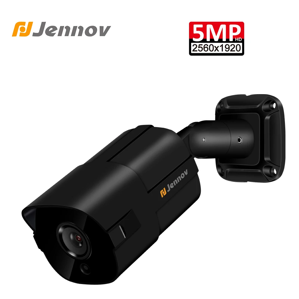 

Jennov 5MP H.265 IP Camera POE Home Security Camera Video Surveillance P2P NVR Full HD ONVIF Motion Detection Email Alerts