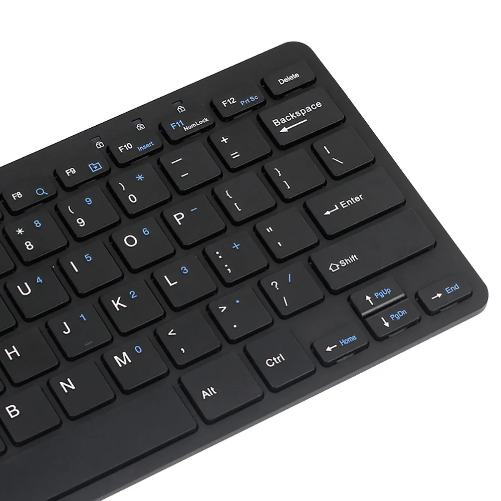 OMESHIN ультра тонкий 78 ключ проводной USB мини ПК мини клавиатура Windows клавиатура беспроводная клавиатура для ПК Apple Mac ноутбук 118A