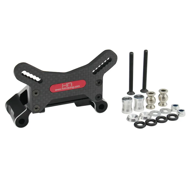 

Hot Racing CNC Aluminum Suspension Bracket Shock Tower Shock Arm Mount for 1/6 Losi Super Baja Rey RC Car Upgrade Parts
