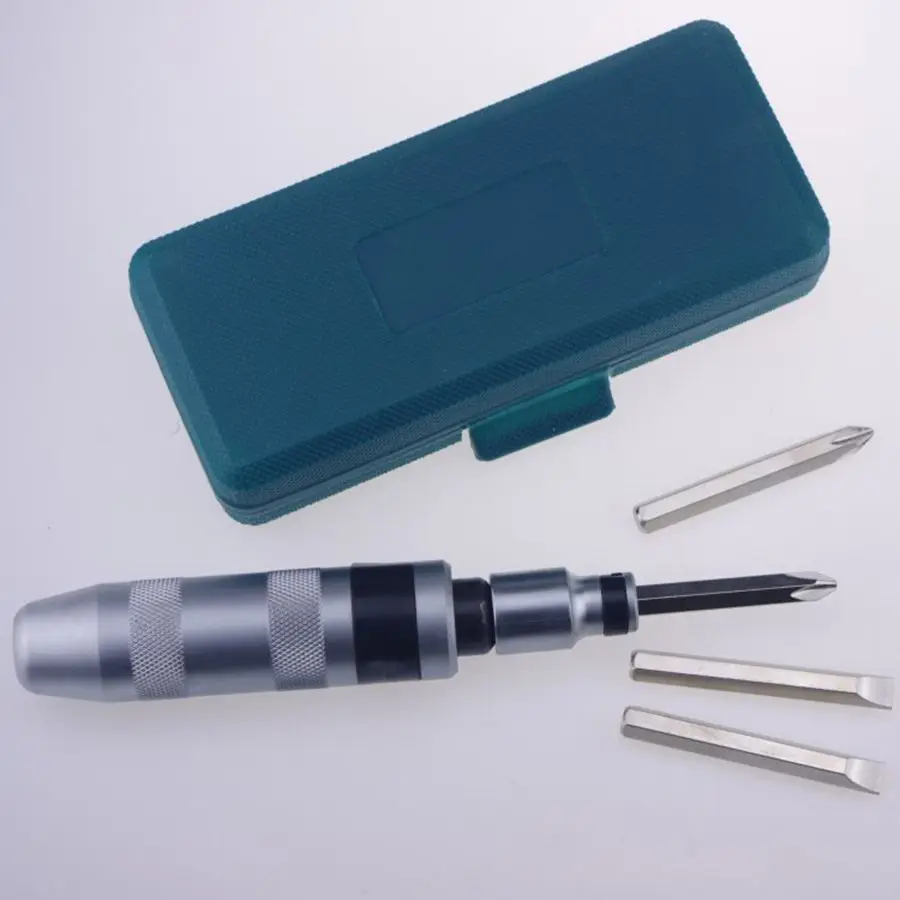 

7 in 1 Impact Screwdriver Cold Pier One Molding Handle CR-V Steel Material Batch Head Strong And Sturdy Impact Screwdriver