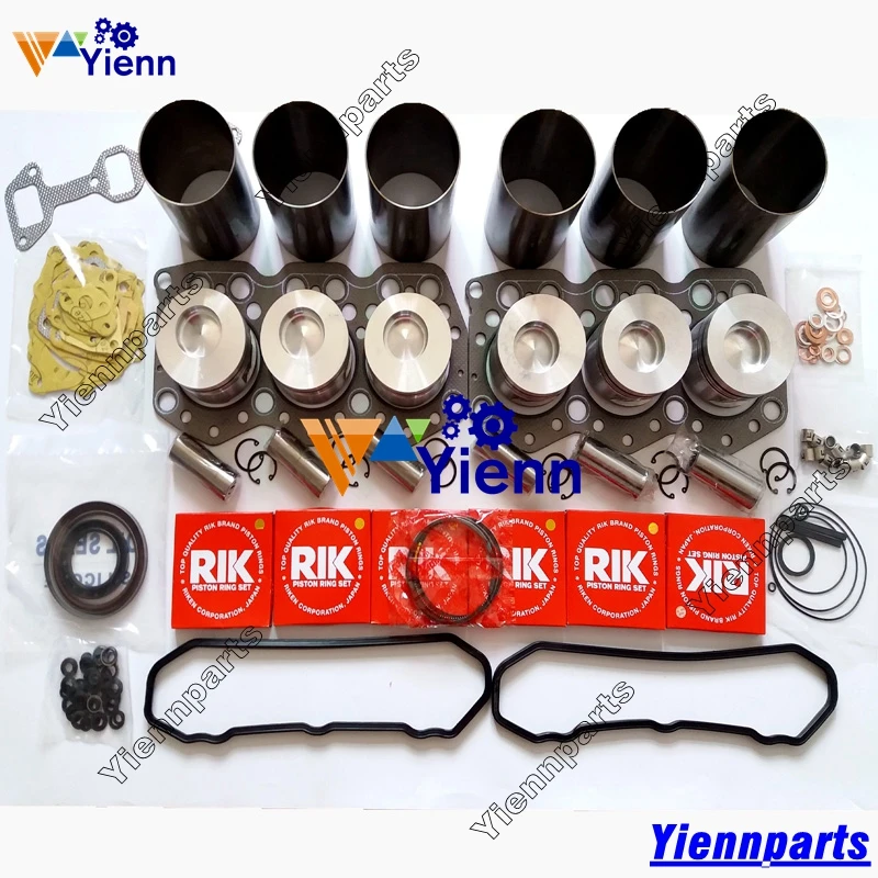 Mitsubishi S6E S6E2 Overhual Rebuild Kit