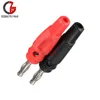 2PCS 1Pair Nickel Plated Solderless Speaker Banana Plug Audio Jack Connector Red Black ► Photo 3/5