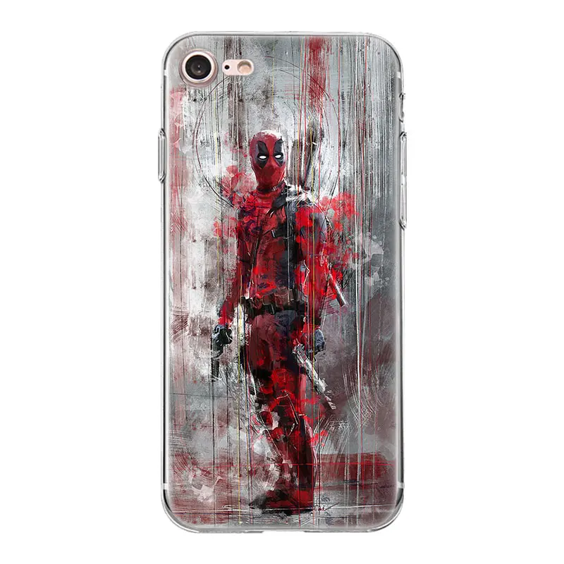 Чехол Hero Deadpool Harley Quinn для iphone XR XS Max 7 8 Plus X 10 5 5SE 5C 6 6S 11 11Pro Sac TPU Fundas чехол для телефона - Цвет: 05