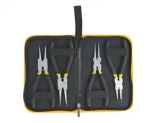 

BESTIR taiwan CRV 8" 4pcs in one set Retaining Circlip plier set Clip Tool NO.96113 freeshipping