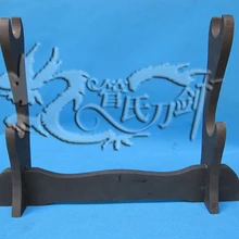 S0602 горизонтальный дисплей Настольная подставка держатель для Катана Меч 2 уровня 14," X 9,9"