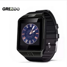 GREZOO Smart Watch DZ09 Digital Clock With Bluetooth Electronics TF SIM Card Sport Smartwatch For iPhone Samsung Android Phones