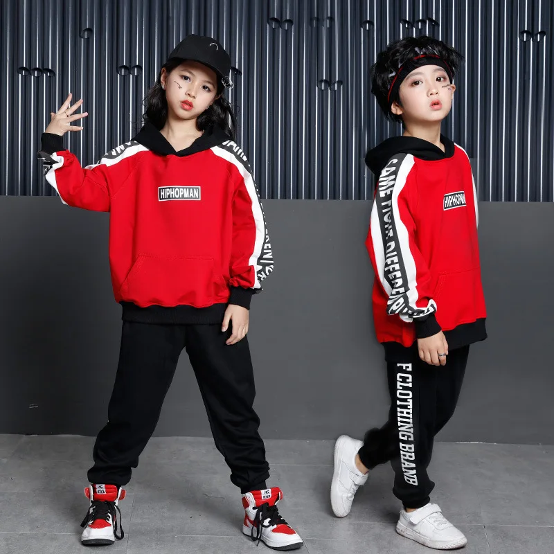 Niños Cool Hip Hop sudaderas con capucha ropa para niñas