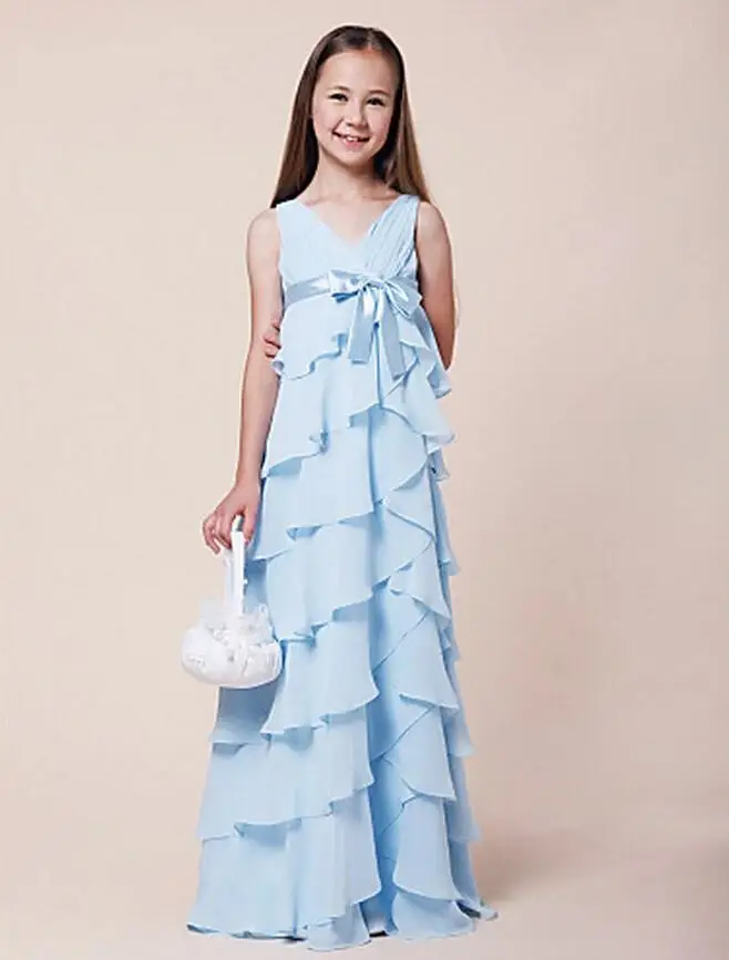 Aliexpress com Buy 2019 Cheap A Line Tiered Junior  