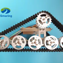 RC металлический бак гусеничная цепь настенный-e шасси гусеничный для UNO Барроу нагрузки DIY RC игрушка трактор препятствия стены-e Diy гусеничный Craw