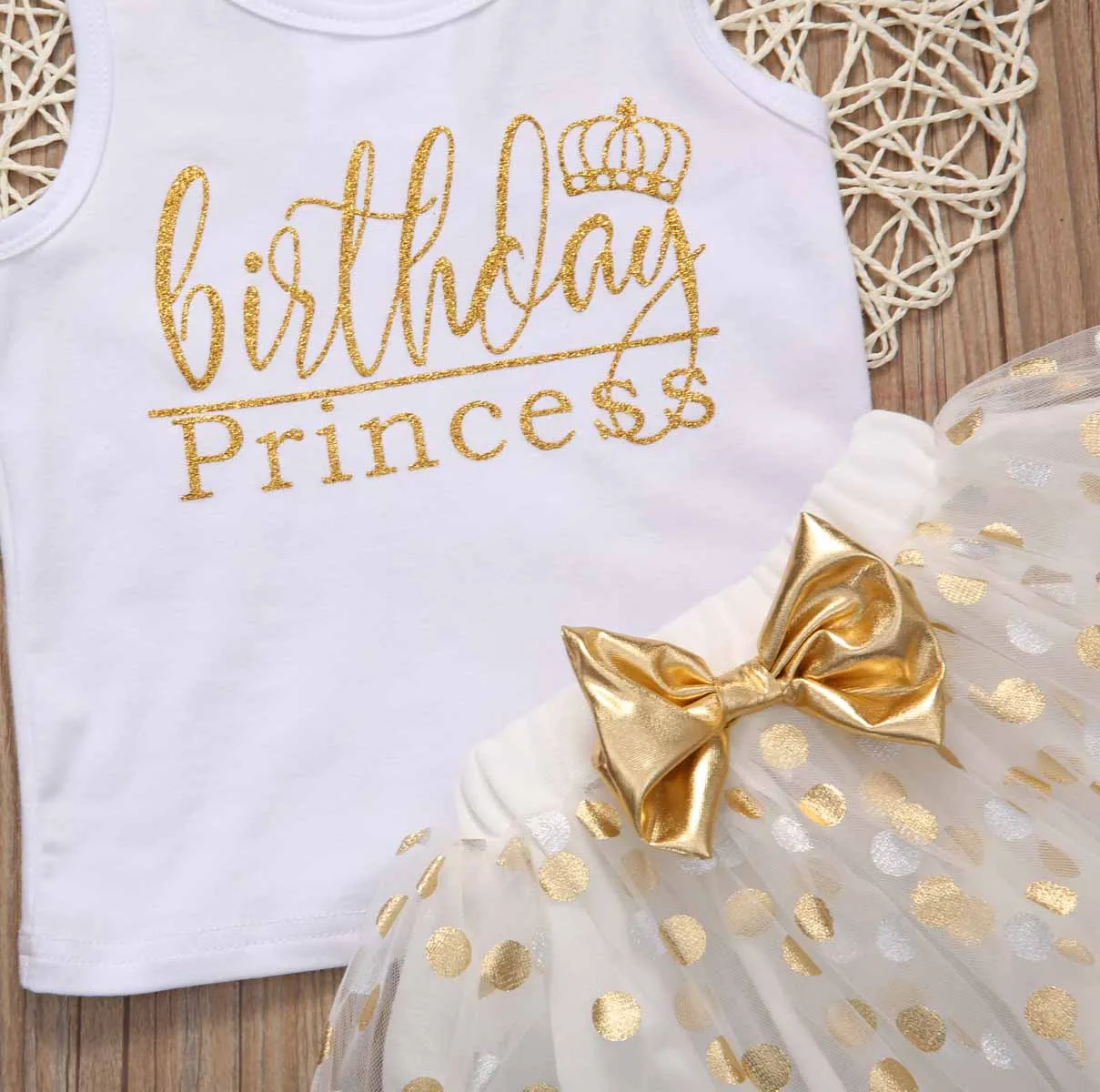 2018 для маленьких девочек детский топ футболка и кружевная юбка пачка вечерние в