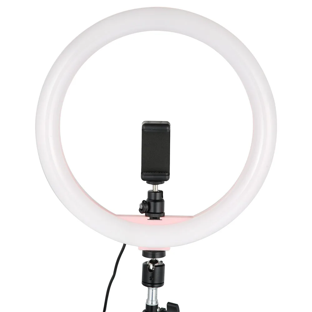 10 дюймовый светодиодный кольцевой светильник для телефона Studio YouTube видео фотографического светильник ing лампа с 1,1 м в виде чашечных держателей разъем USB для iphone Xiaomi