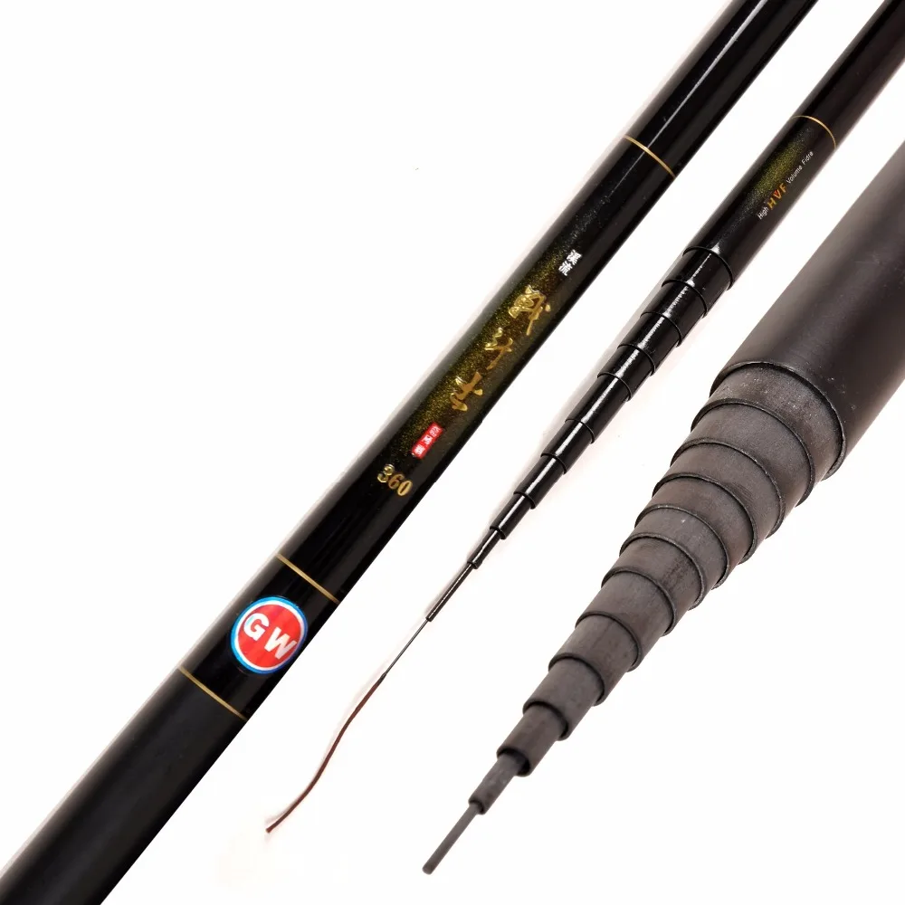 Superhard carbon fishing rod short section carbon stream rod Ultra