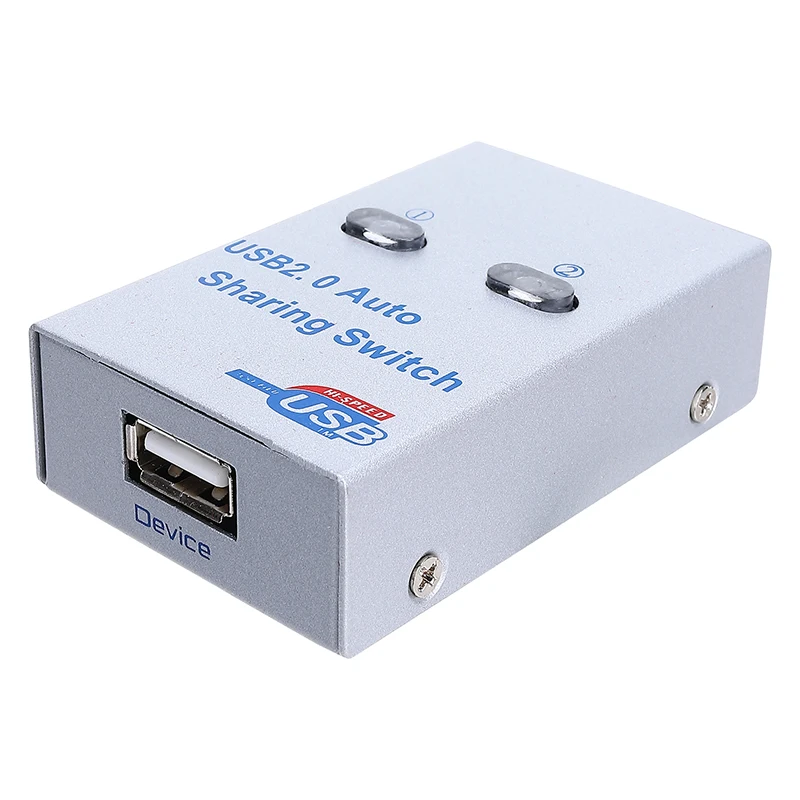 USB 2 0 сплиттер Автоматический Обмен переключатель для ПК Компьютерные принтеры