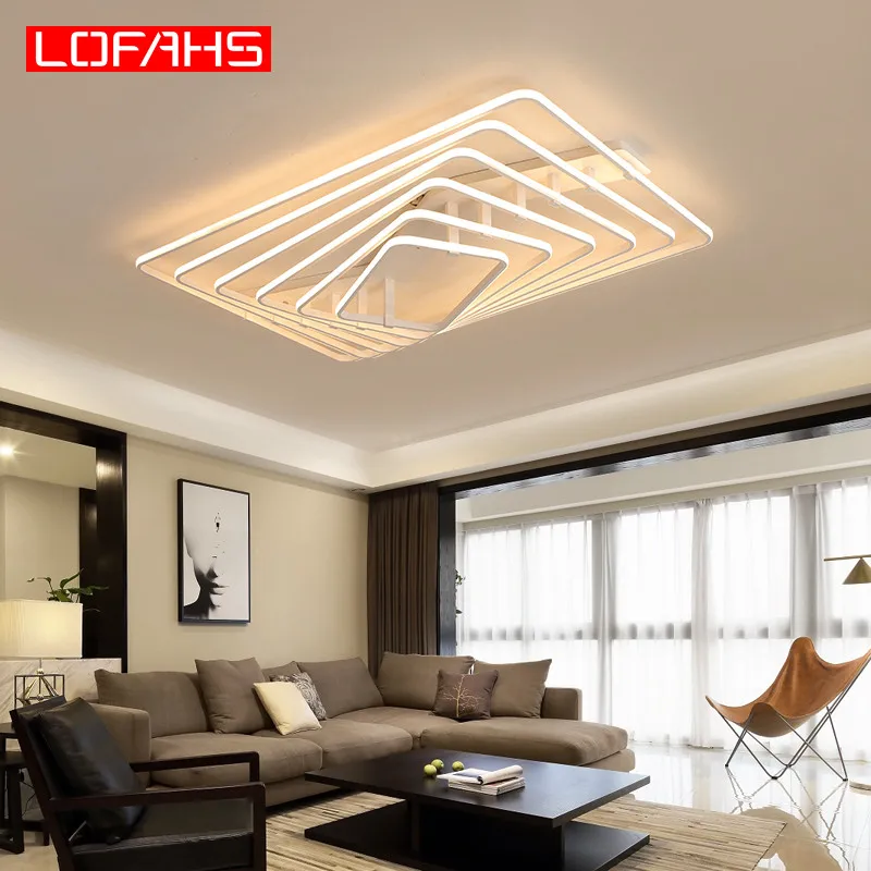 

LOFAHS modern led chandelier for living room bedroom dining room Aluminum frame ceiling chandelier lamp lighting PJ-484