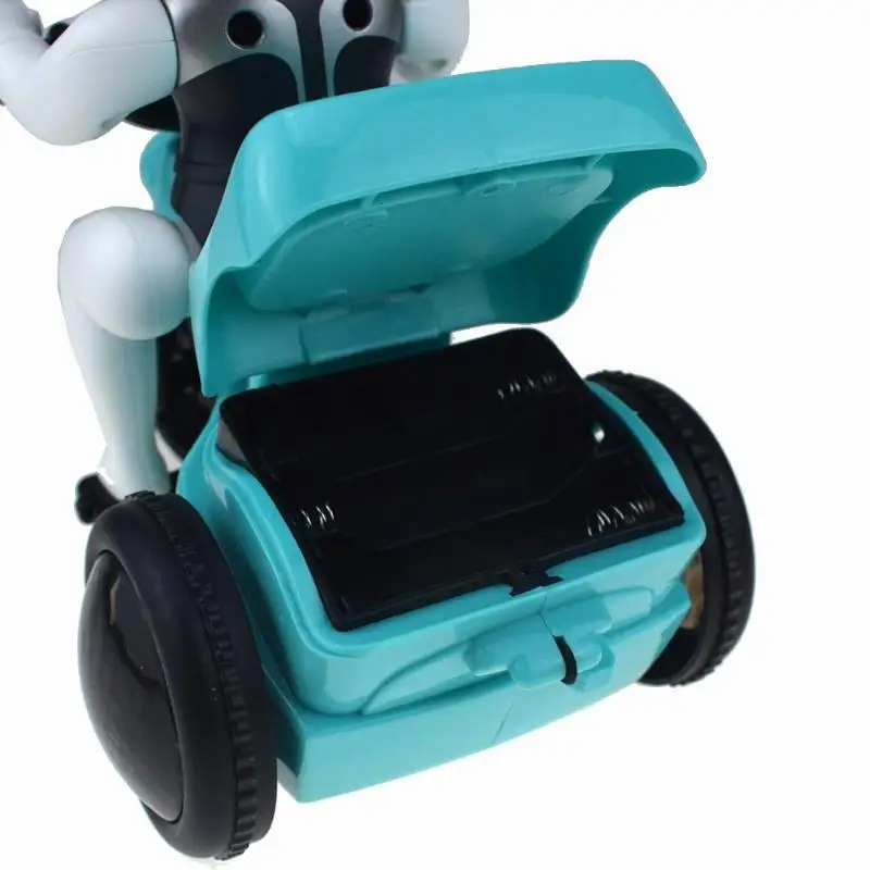 Acousto-optic Tricycle Bicycle Boy With Music Lights Cartoon Child Rotation Roll Scooter Children's Electronic Bike Toy Gift