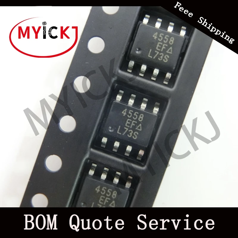 

10pcs SI4558DY IC CHIP N- and P-Channel 30-V (D-S) MOSFET 8-SOIC 4558