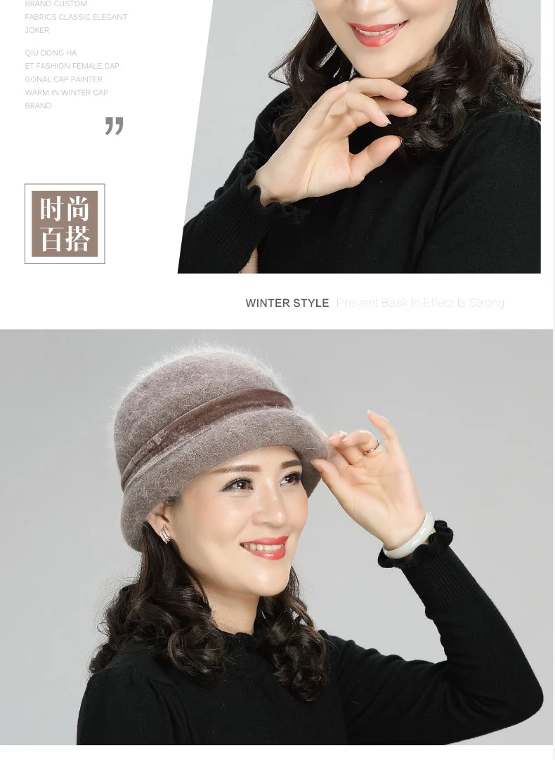 Теплая шапка среднего возраста, шарф, 2 шт., шерстяная вязаная шапка для пожилых женщин, женская зимняя вязанная шерстяная шапка, утолщенный теплый шарф для мамы, B-7773