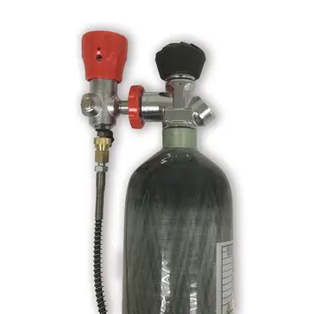 Online AC102301 Heißer 2,17 L Mini Paintball Ausrüstung PCP Air Gun Tank HPA 4500PSI Carbon Gas Zylinder Für Airsoft Air Acecare