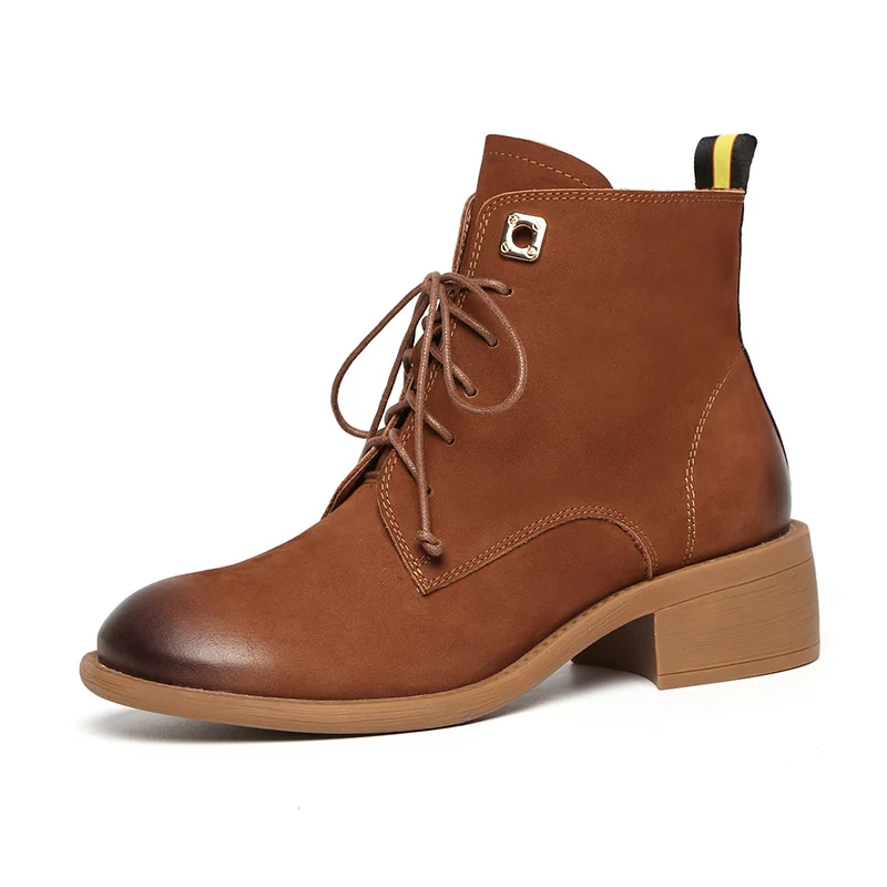 

2018 winter new Martin boots female British wind autumn students Korean version of the wild boots.