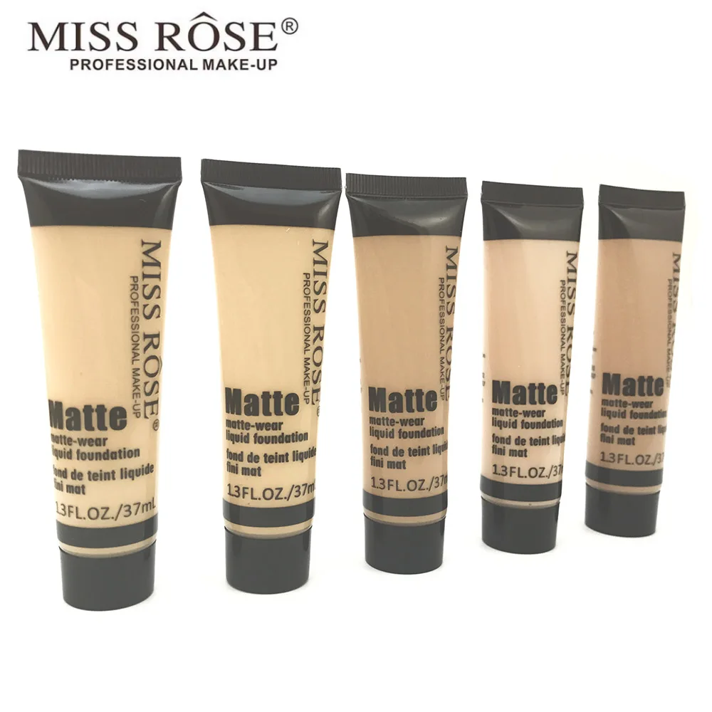 Miss Rose бренд Bronzer макияж База основа для макияжа лица силиконовые Puff Жидкая основа увлажняющий крем для лица