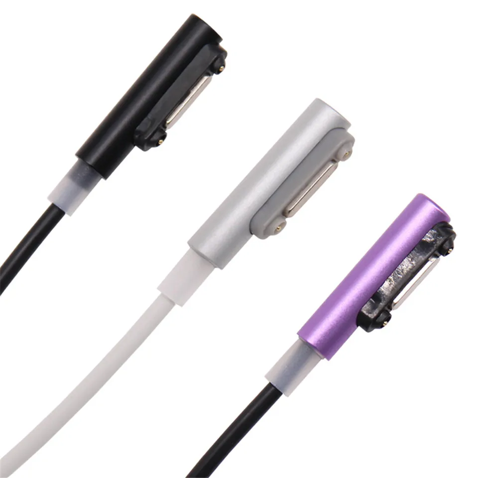 YKSO High Quality Magnetic Charging Data Cable Digital Cables USB Charger Adapter For Sony Xperia Z3 L55t Z2 Z1 Data Cable   (3)