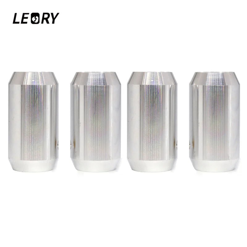 

LEORY MS-1808 4Pcs DIY Cable Splitter Speaker Cable Audio Cable Pants Splitter One In Two Out Aluminum