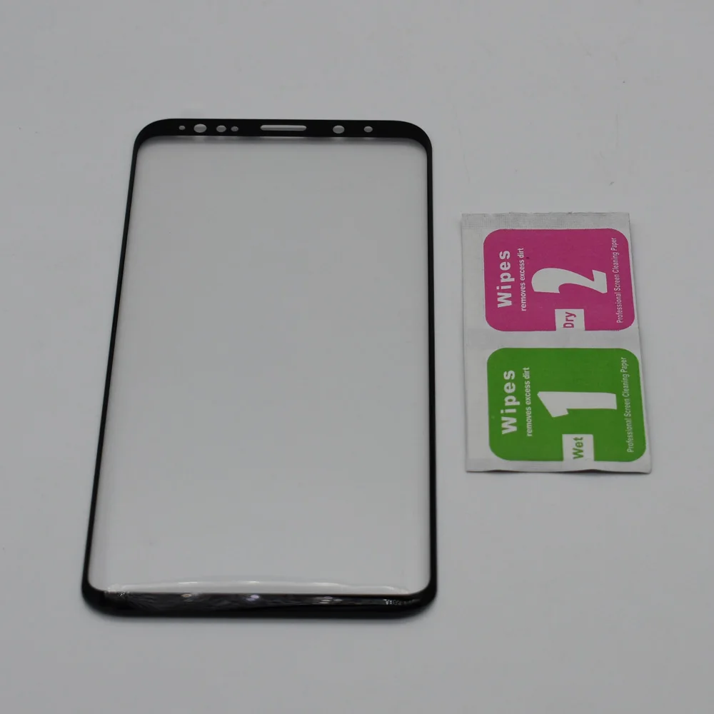 

10pcs 3D Full cover screen protector tempered protective glass For samsung Galaxy S9 G960 S9 Plus G965