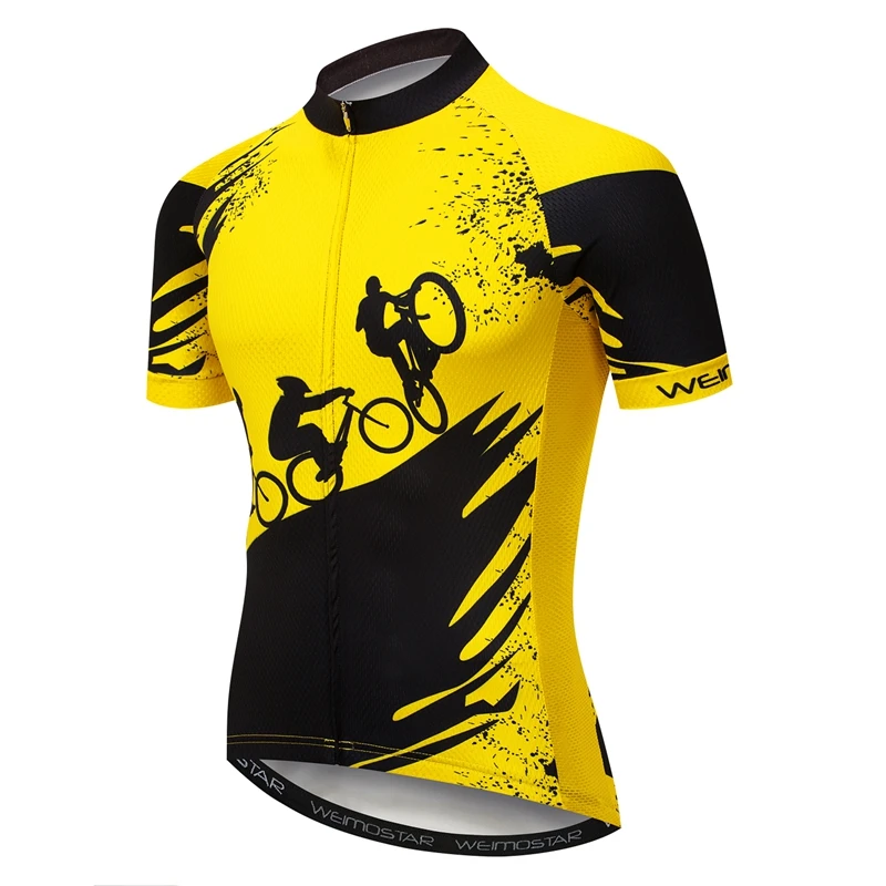 Weimostar 2018 Pro Team Bike Велоспорт Джерси Топ для мужчин Ropa Ciclismo летняя дышащая одежда