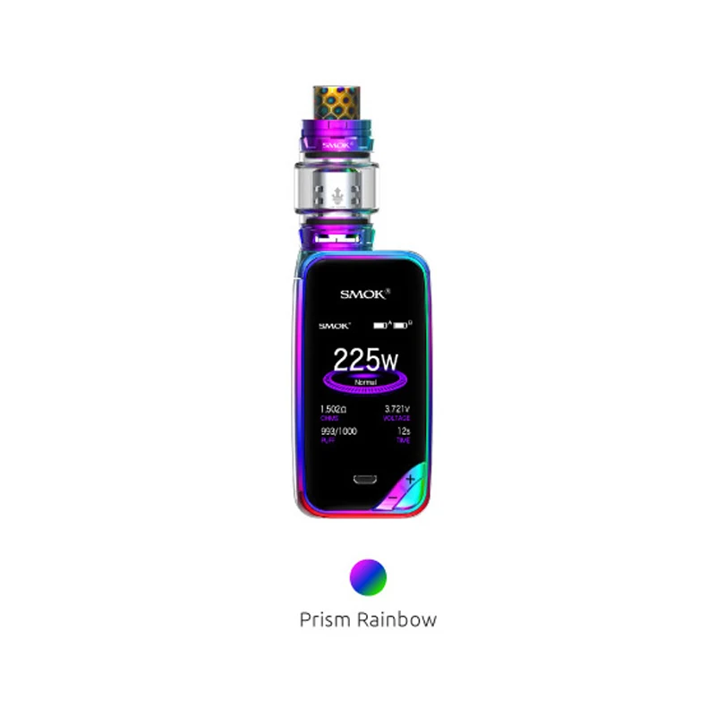 Оригинальный испаритель Smok X Priv TC Kit 225 Вт Box Mod вейп 8 мл TFV12 Prince Tank с электронной