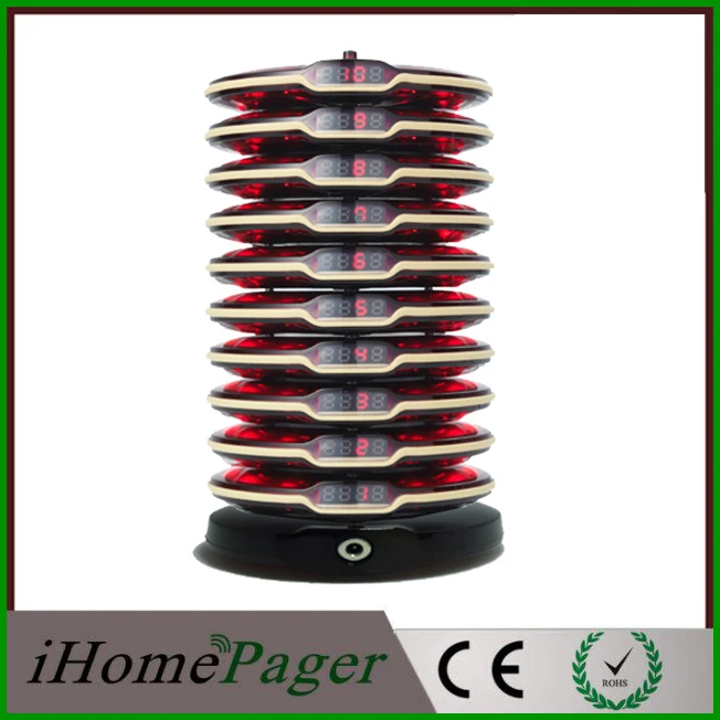 

Catering equipment Touch keyboard infrared coding Dining Hall pagers waiter calling system