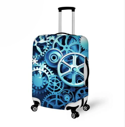 New Graffiti Design Protective Luggage Cover Waterproof Travel Luggage Cover Suit for 18-30 inch Case Elastic Suitcase Cover - Цвет: D0985