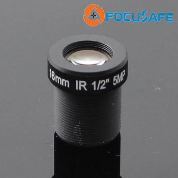 

Focusafe CCTV Board Lens 16mm with 1/2" Megapixel HD M12 Board Lens 22.4 degree for 5 Megapixel IP Camera
