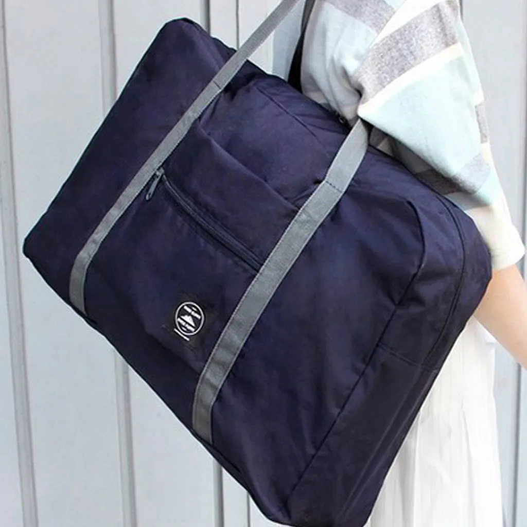 Большой Вместительный водонепроницаемый нейлоновый чехол, складные дорожные сумки для мужчин и женщин, сумка для багажа, сумка для переноски ручной клади, упаковка кубиков# C2