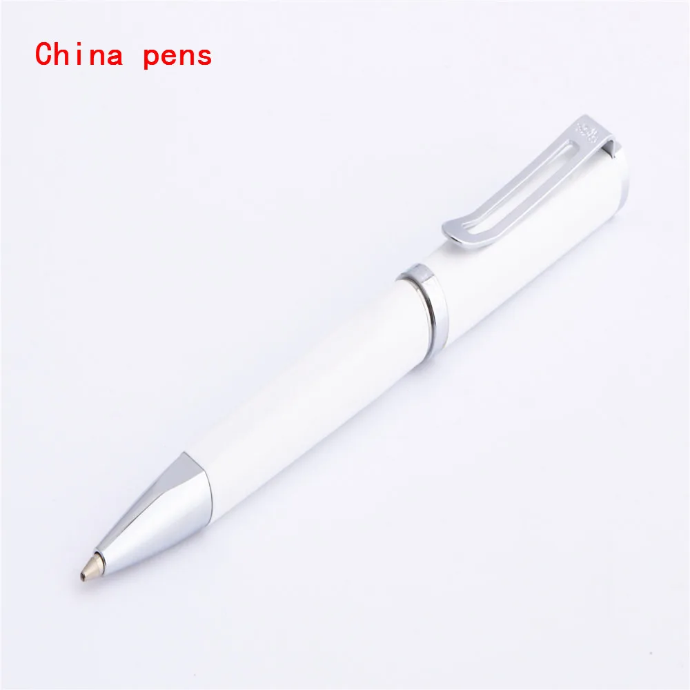 

JINHAO 799 White Colour Business Office Medium nib Ballpoint Pen New