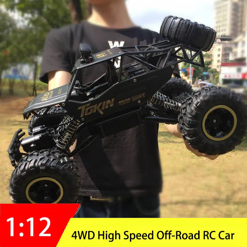 

37CM big 4WD 2.4GHz Big RC Cars 4WD 1:12 High Speed Off-Road Trucks Upgraded Toys Children Kids Boys Birthday Christmas Gift