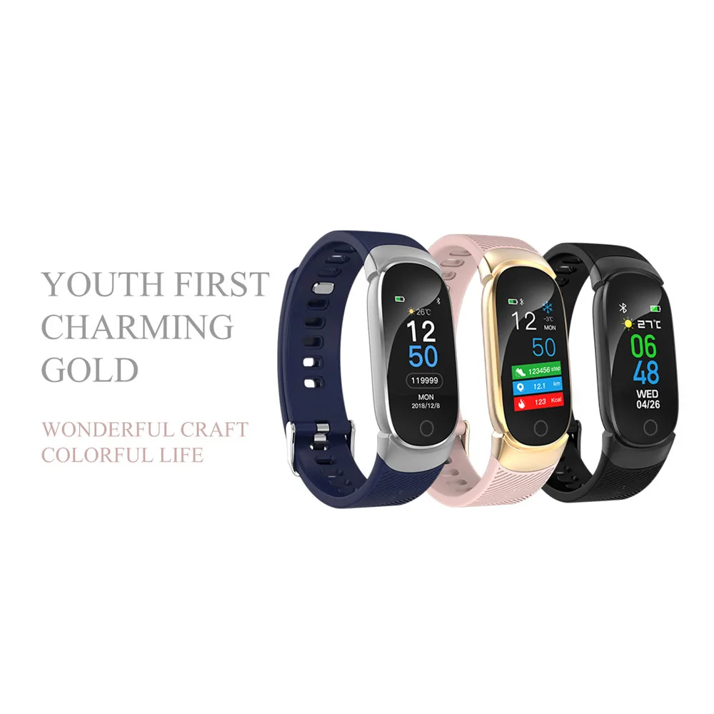 

Hot Waterproof Dustproof Protection Portable QW16 Smart Watch Sports Fitness Activity Heart Rate Tracker Blood Pressure Watch