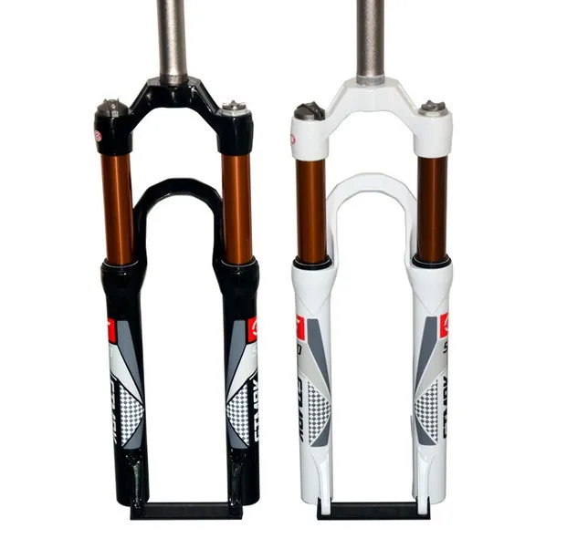 Cheap MTB 26 inch manual  front fork  Mountain bike gas fork disc brake bicycle front fork