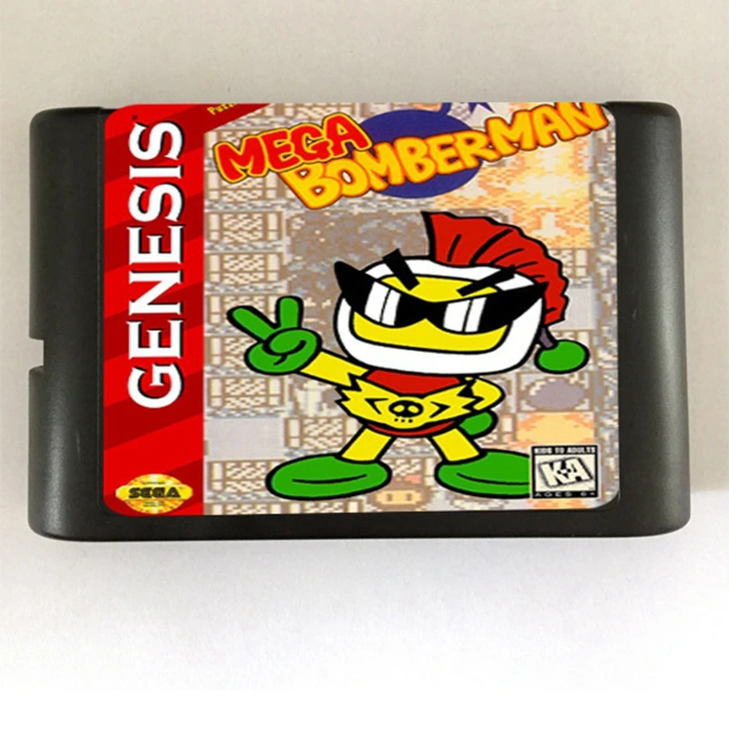

Mega Bomber Man Game Cartridge Newest 16 bit Game Card For Sega Mega Drive / Genesis System