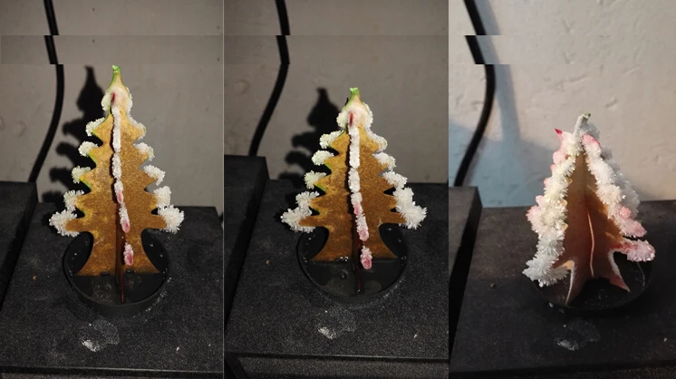 10x6 см белый магическое растущее Бумага дерево мистически Новогодние ёлки Япония Образовательные Детские науки игрушки для детей новинки