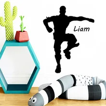 Diy ps4 геймер пользовательское имя виниловые обои декоративные для детской комнаты декор для детской комнаты украшения