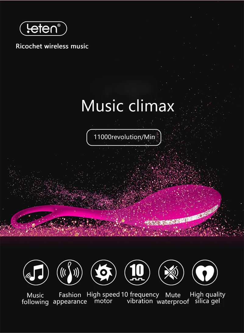 Leten Silicone Mini G-spot Bullet Vibrator Massager Rechargeable Wireless Nipple Clit Vibrators Erotic Toys Sex Machine For Men 4